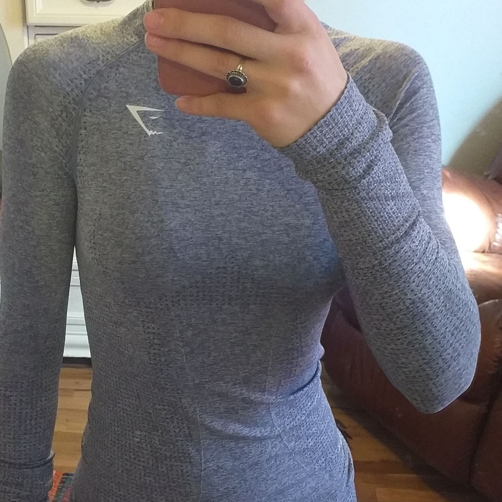 Gymshark small vital seamless long sleeve set